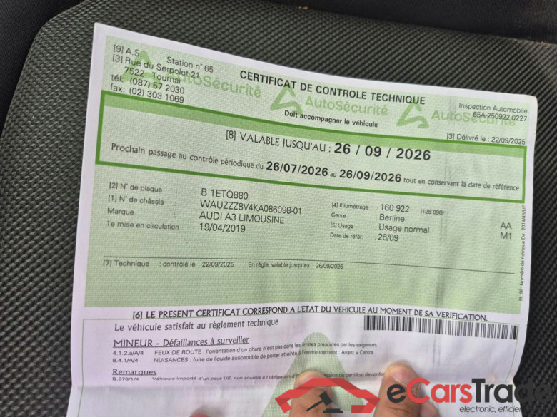 AUDI A3 Sedan 30 TDi (EU6d-TEMP) #3