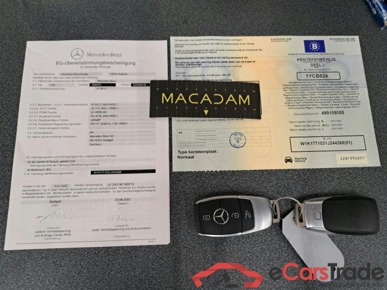 MERCEDES - MER A BERLINE 180 d 116PK DCT Business Solution & Smartphone Pack #4