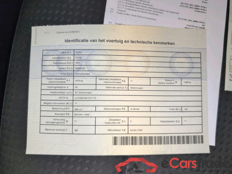 FORD FOCUS CLIPPER 1.0I ECOBOOST MHEV 92KW ST-LINE STYLE #5