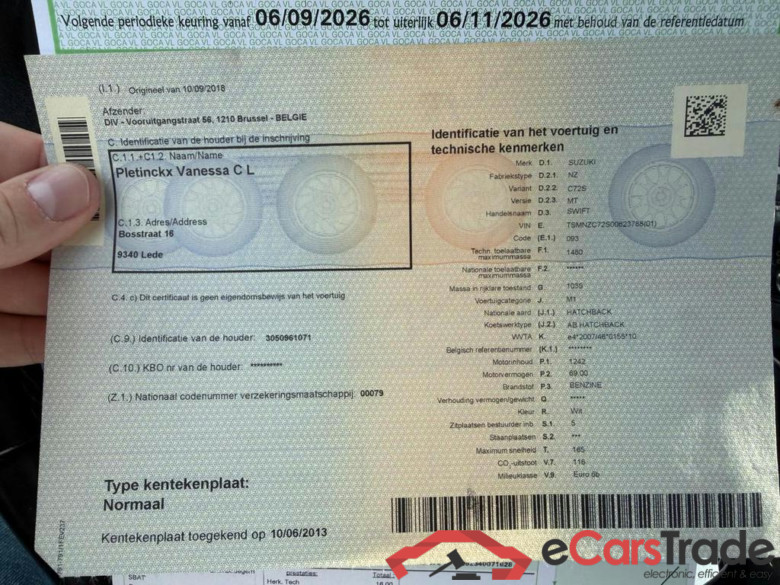 SUZUKI Swift 1.2i GA #5