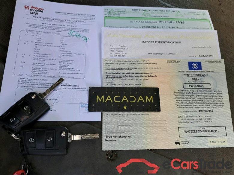 VOLKSWAGEN - VW  CRAFTER CHC 35 2.0TDI 177PK L4 Pack Sound & Cool & Fixed Towing Hook #4