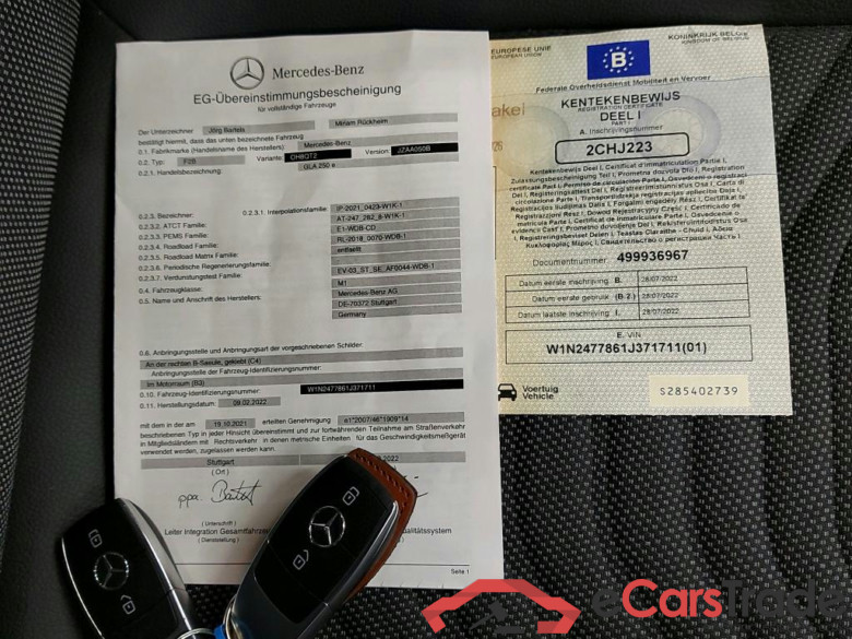 MERCEDES - MER GLA 250e 218PK Business Solution * HYBRID * #4