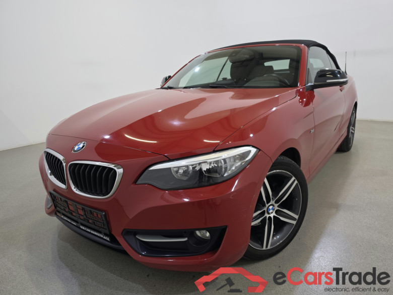 BMW 218i Cabrio Sport-Line Aut. Navi Sport-Seats KeylessGo Klima PDC ...