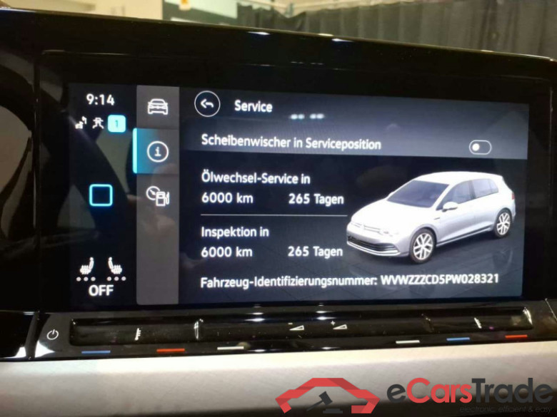 Volkswagen Golf VIII Lim. (CD1)(12.2019->2024) DE - LimS5 1.5 eTSI Mildhybrid EU6d, Life OPF, 2020 - 2024 #3