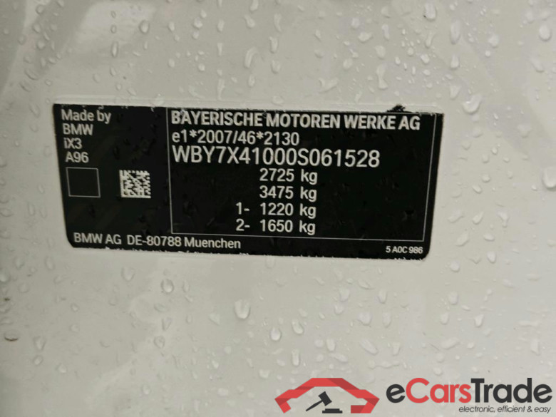 BMW ix3 iX3 High Executive 5d + Pano, Harman Kardon, Head-Up, 20 inch, Shadow Line #6