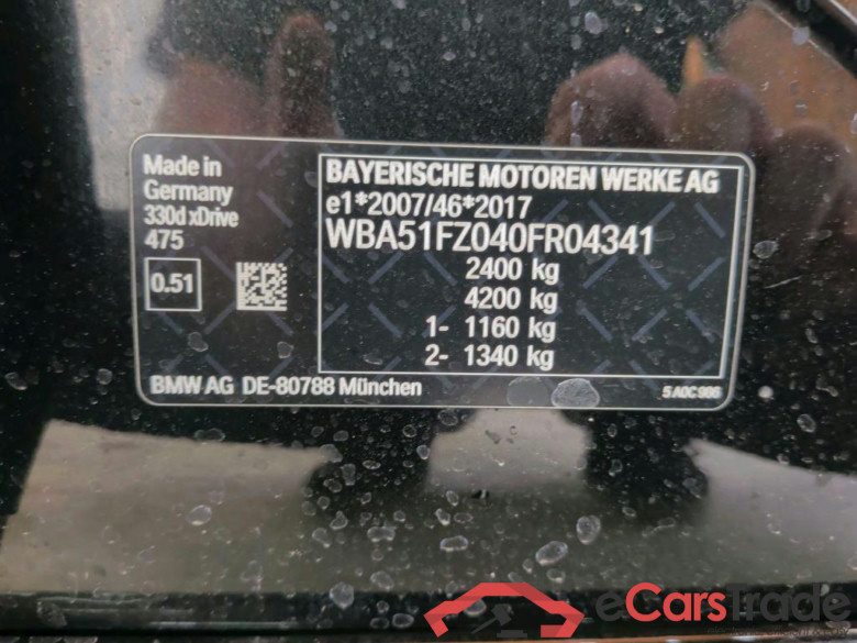 Baureihe 3 Touring 330 d xDrive M Sport 210KW AT8 E6d #4