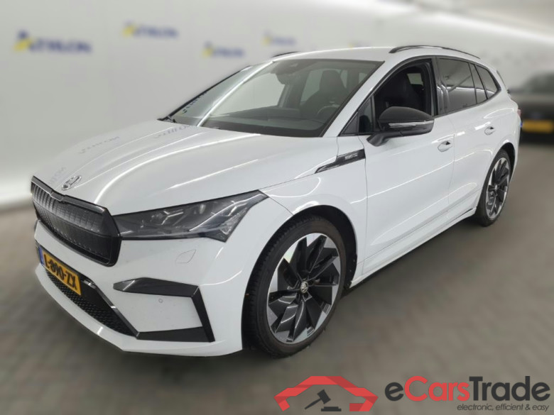 Skoda Enyaq iV 60 62kWh Aut. LED-Matrix Virtual Ambient Navi-Pro 1/2 Leather-Alcantara KeylessGo Camera Klima PDC ... #1