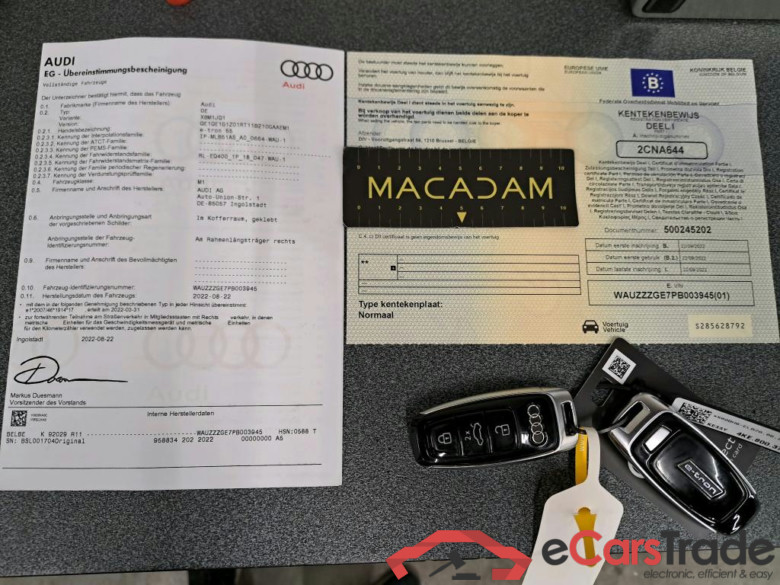 AUDI - AUD E-TRON 55 Quattro Attraction 408PK Limited Edition Pack Business Plus With Heated Seats & Driver Mem Seats & Reversing Camera & 21 Inch Alloy   * ELECTRIC * #4