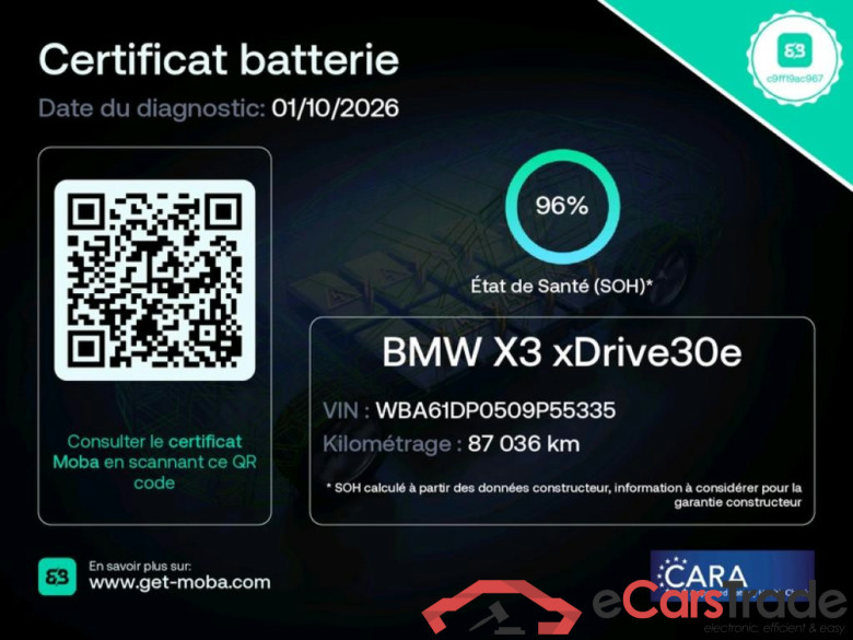 BMW X3 / 2021 / 5P / SUV xDrive30e 292ch xLine BVA8 #3